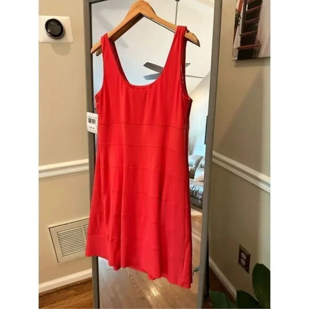 Connected Apparel Tangerine A Line Dress Size 16